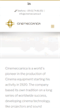 Mobile Screenshot of cinemeccanica.eu